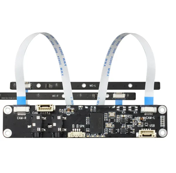 Professional 8-Mic 360° Omnidirectional MEMS Microphone Array with AEC, NS & UAC 1.0-GYKH-8M-360-U