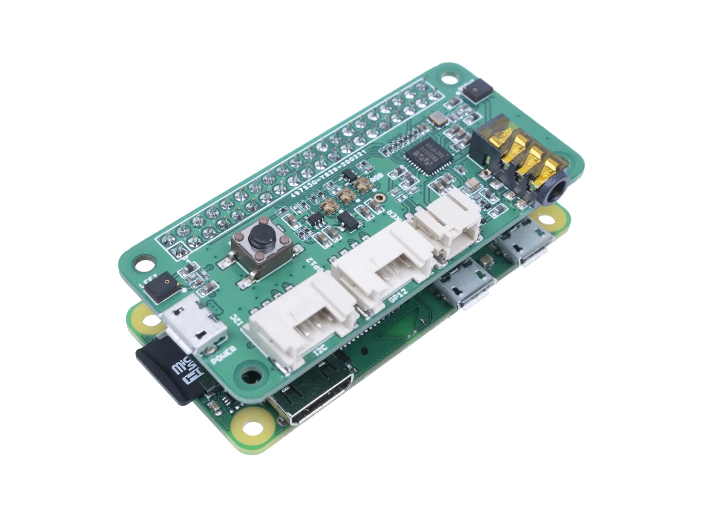 SISTC HAT-2M-WM8960: Dual-Mic Voice Hat for Raspberry Pi