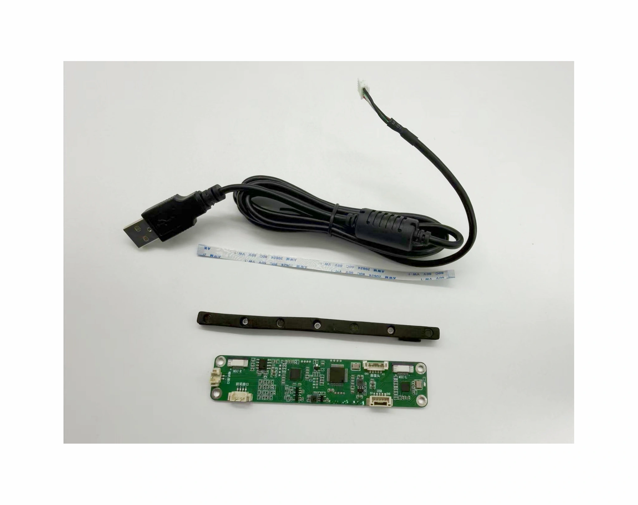4-Mic Linear Far-Field Microphone Array Module with USB UAC Interface-GYKS-4M-Q360-LP - Image 2